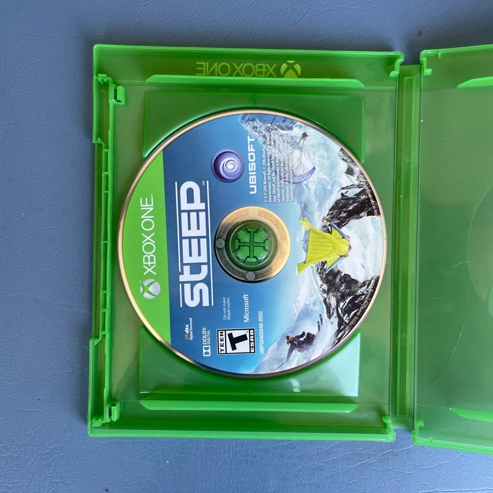 Steep Xbox One Game Disc Only No Manual Tested Ubisoft